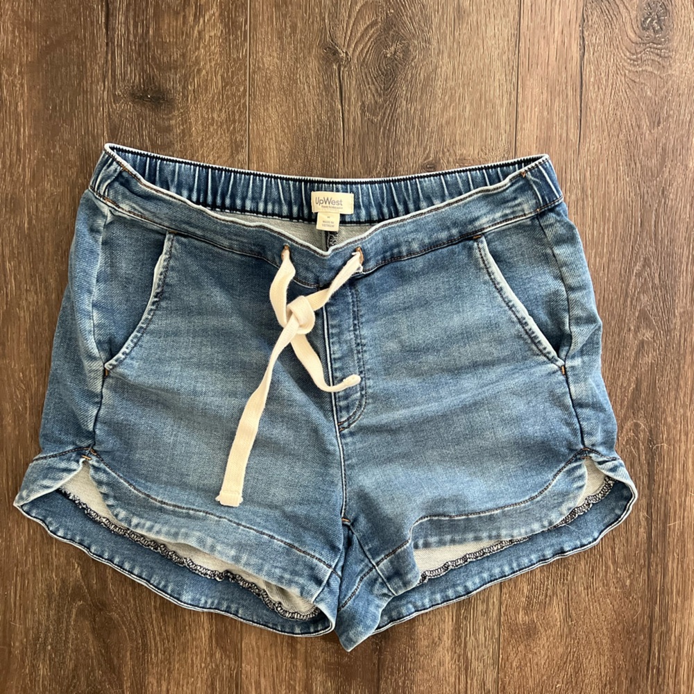 Denim Blue Women's Shorts